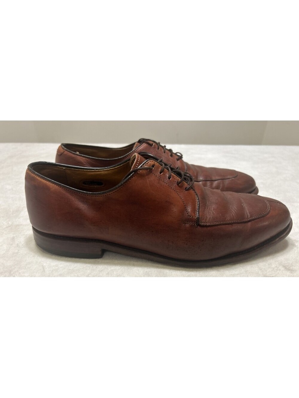 Allen Edmonds Men's Size 11.5 3E Brown Leather Dress Shoes Comfort Oxford Delray